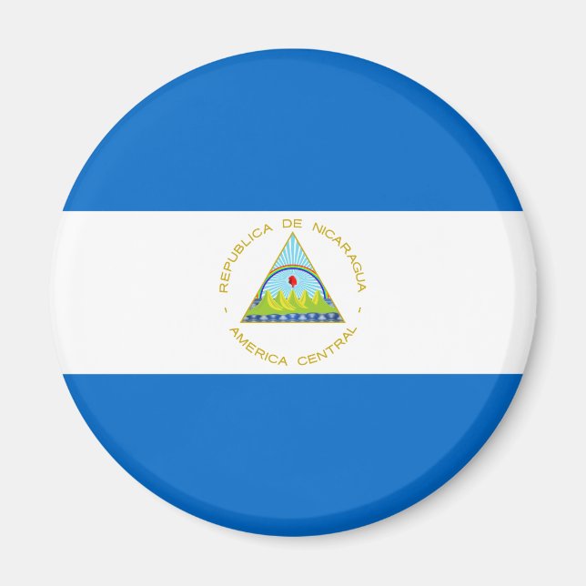 Imán Bandera de Nicaragua (Frente)
