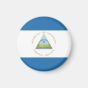 Imán Bandera de Nicaragua