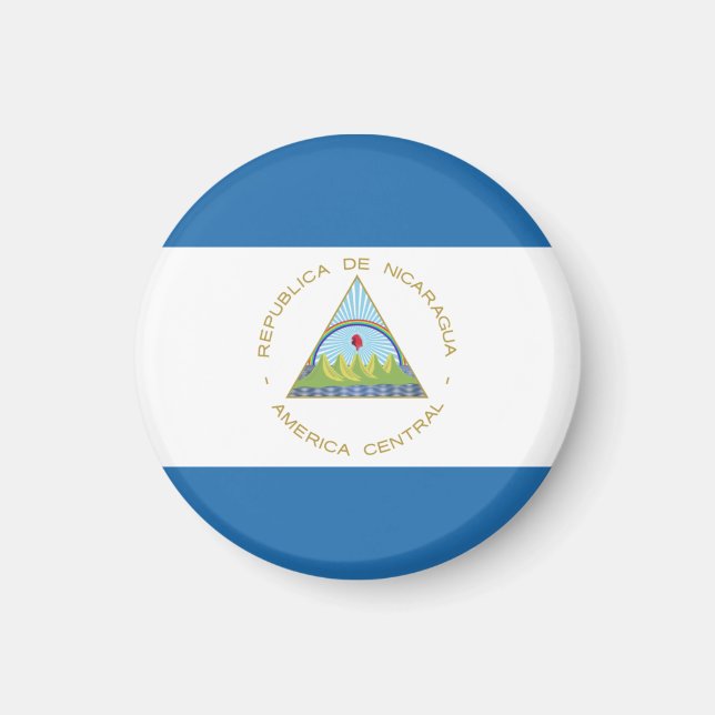 Imán Bandera de Nicaragua (Frente)