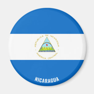 Imán Bandera de Nicaragua cautiva patriótico