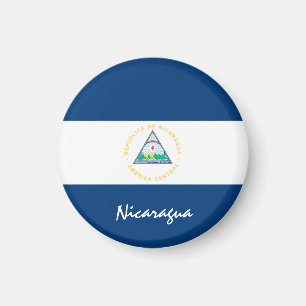Imán Bandera de Nicaragua y América - hinchas de viajes