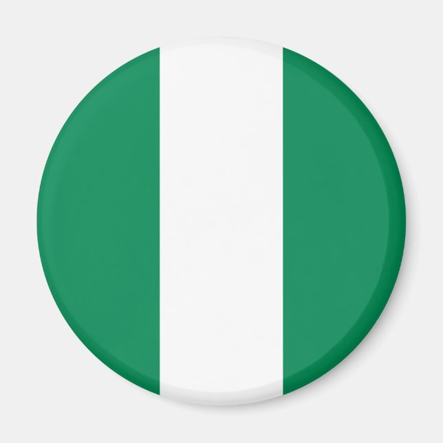 Imán Bandera de Nigeria (Frente)