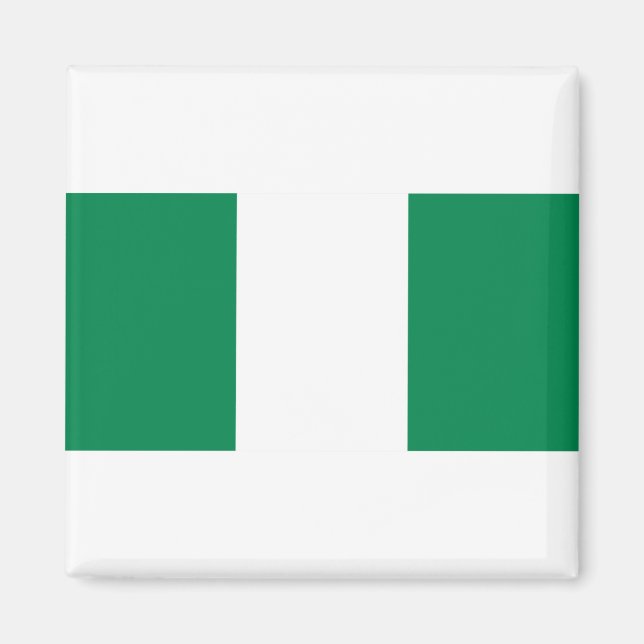 Imán Bandera de Nigeria (Frente)