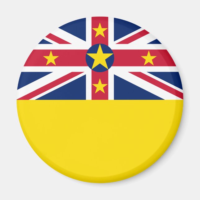 Imán Bandera de Niue (Frente)