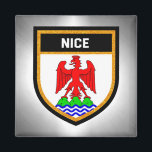 Imán Bandera de Niza<br><div class="desc">Bandera de Niza</div>