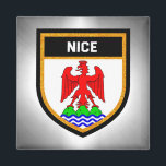 Imán Bandera de Niza<br><div class="desc">Bandera de Niza</div>