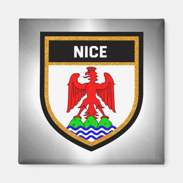 Imán Bandera de Niza (Frente)