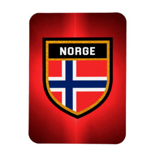 Imán Bandera de Norge