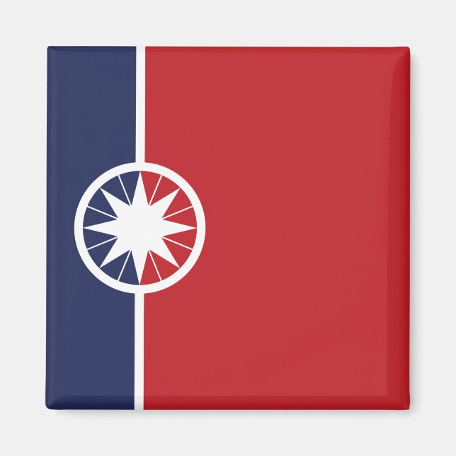 Imán Bandera de Norman (Oklahoma) (Frente)