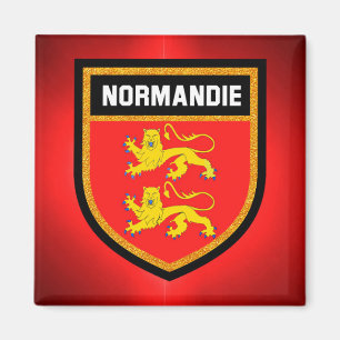 Imán Bandera de Normandía