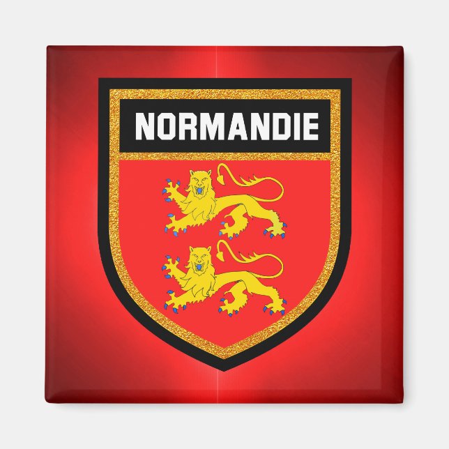 Imán Bandera de Normandía (Frente)