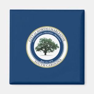 Imán Bandera de North Charleston (Carolina del Sur)