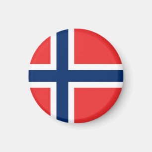 Imán Bandera de Noruega