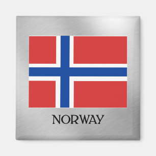 Imán Bandera de Noruega