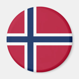 Imán Bandera de Noruega