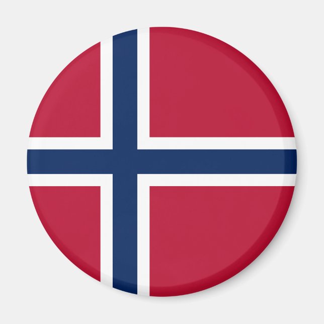 Imán Bandera de Noruega (Frente)