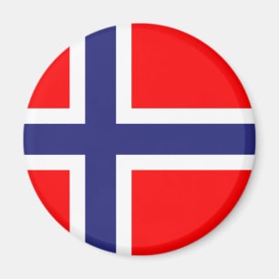 Imán Bandera de Noruega
