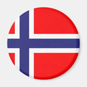 Imán Bandera de Noruega