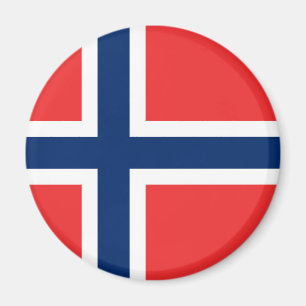 Imán Bandera de Noruega