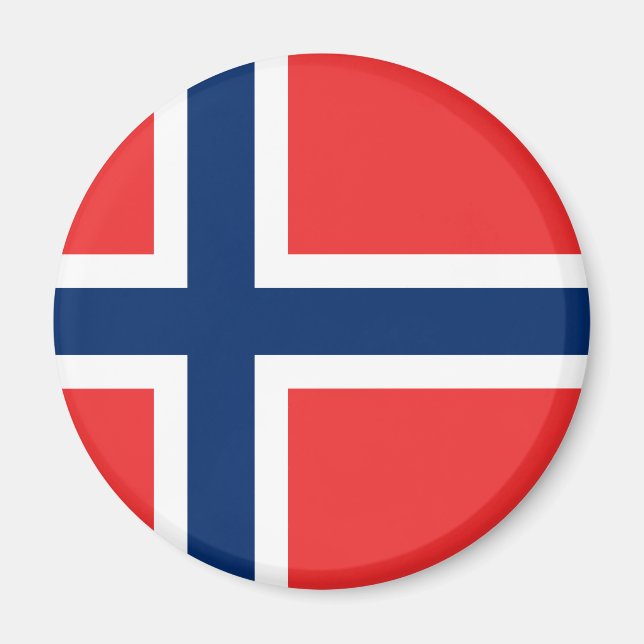 Imán Bandera de Noruega (Frente)