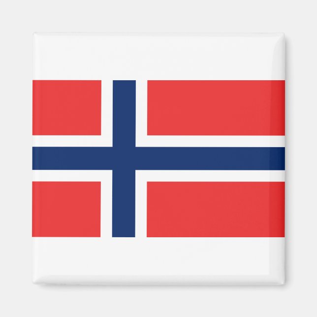 Imán Bandera de Noruega (Frente)