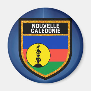 Imán Bandera de Nueva Caledonia
