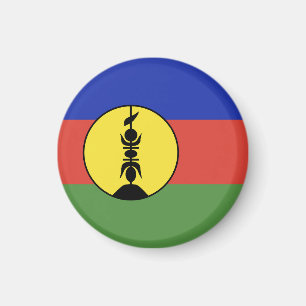 Imán Bandera de Nueva Caledonia