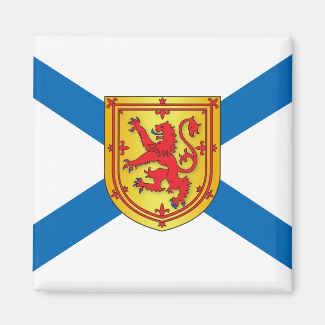 Imán Bandera de Nueva Escocia (Frente)