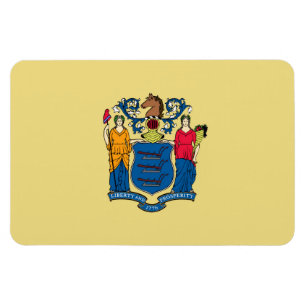 Imán Bandera de Nueva Jersey