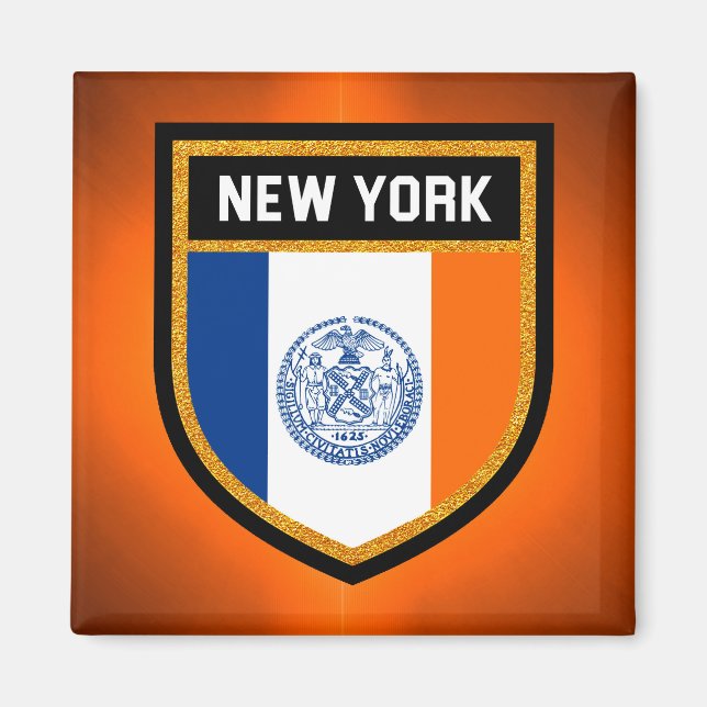 Imán Bandera de Nueva York (Frente)