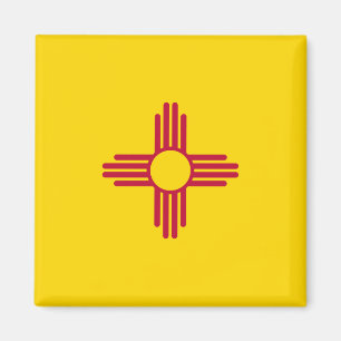 Imán Bandera de Nuevo México (Estado de los Estados Uni