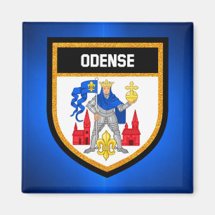 Imán Bandera de Odense