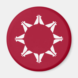 Imán Bandera de Oglala Lakota Sioux