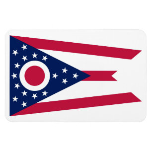 Imán Bandera de Ohio