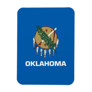 Imán Bandera de Oklahoma