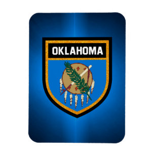 Imán Bandera de Oklahoma