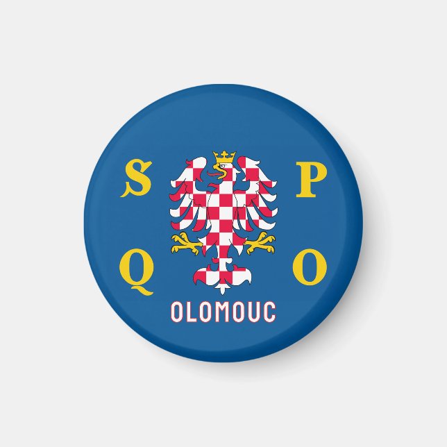 Imán Bandera de Olomouc (Frente)