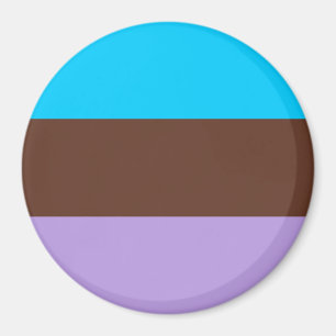 Imán Bandera de Orgullo Androsexual