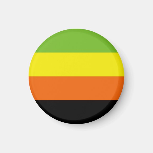Imán Bandera de Orgullo Aromántico (Frente)