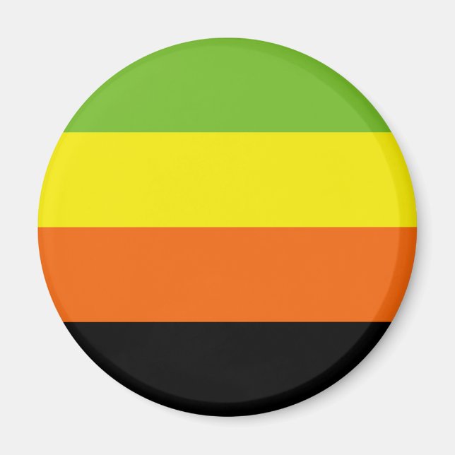Imán Bandera de Orgullo Aromántico (Frente)