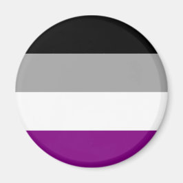 Imán Bandera de Orgullo Asexual