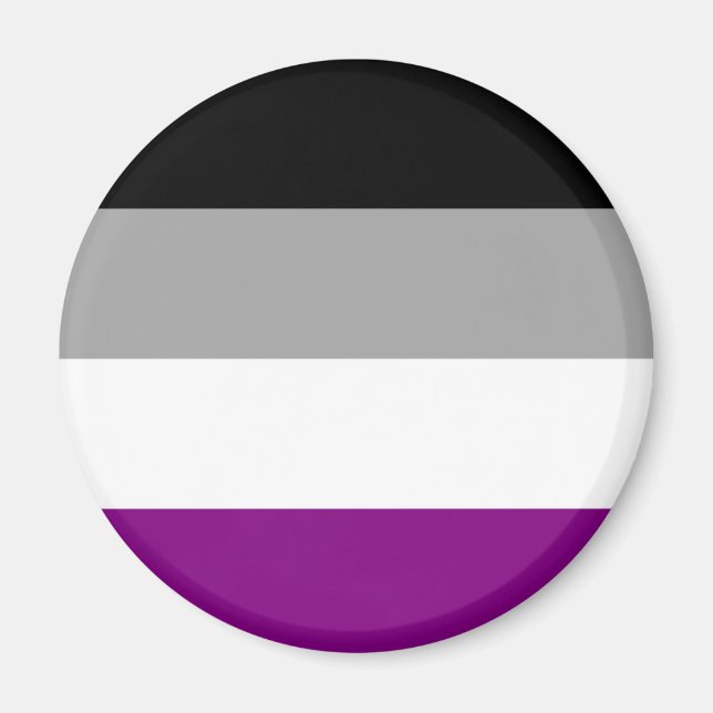 Imán Bandera de Orgullo Asexual (Frente)