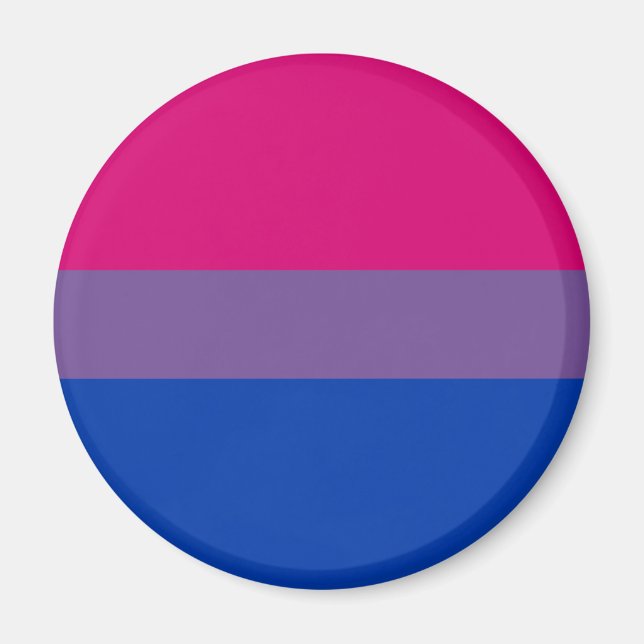 Imán Bandera de orgullo bisexual (Frente)