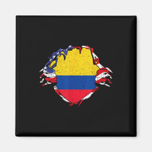 Imán Bandera de orgullo de Colombia Bandera nacional de