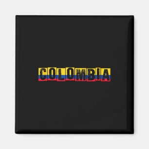 Imán Bandera de orgullo de Colombia Bandera nacional de