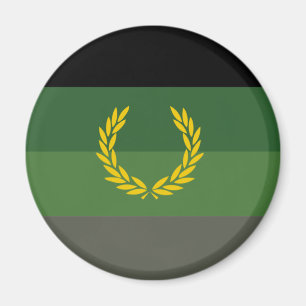 Imán Bandera de orgullo de uniforme militar