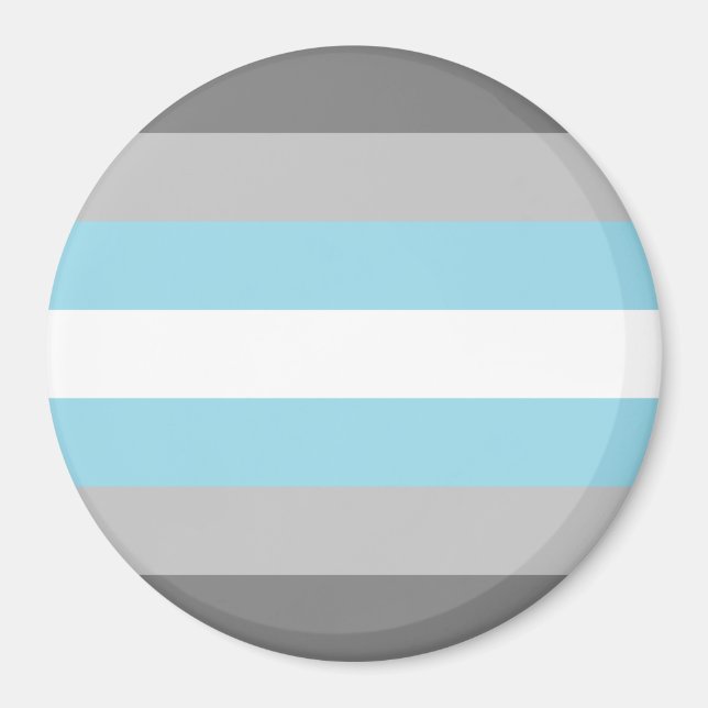 Imán Bandera de Orgullo Demiboy (Frente)
