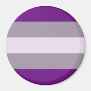 Imán Bandera de Orgullo Grisesexual