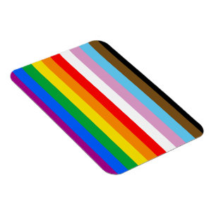 IMÁN BANDERA DE ORGULLO INCLUSIVA LGBTQ+