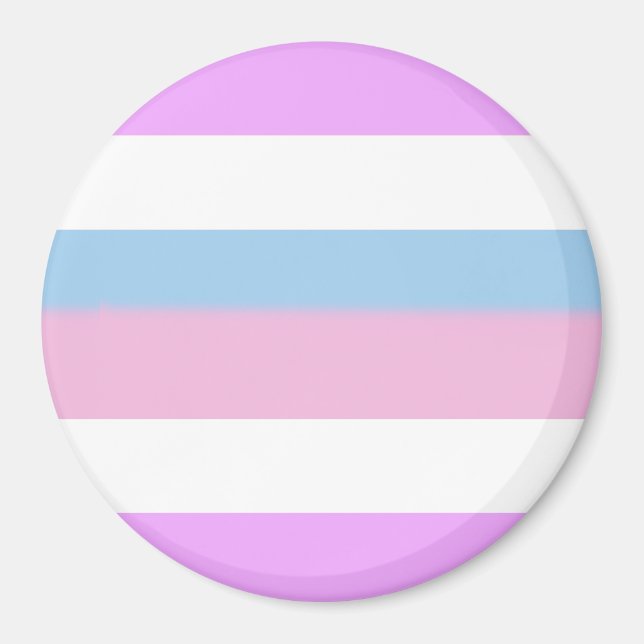 Imán Bandera de orgullo intersexual (Frente)